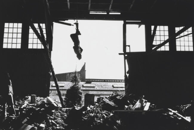 Gordon Matta-Clark with Harry Shunk, János Kender